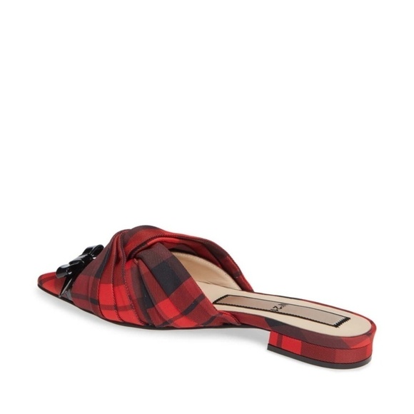 NIB N.21 Plaid Knotted Mule - Picture 2 of 2